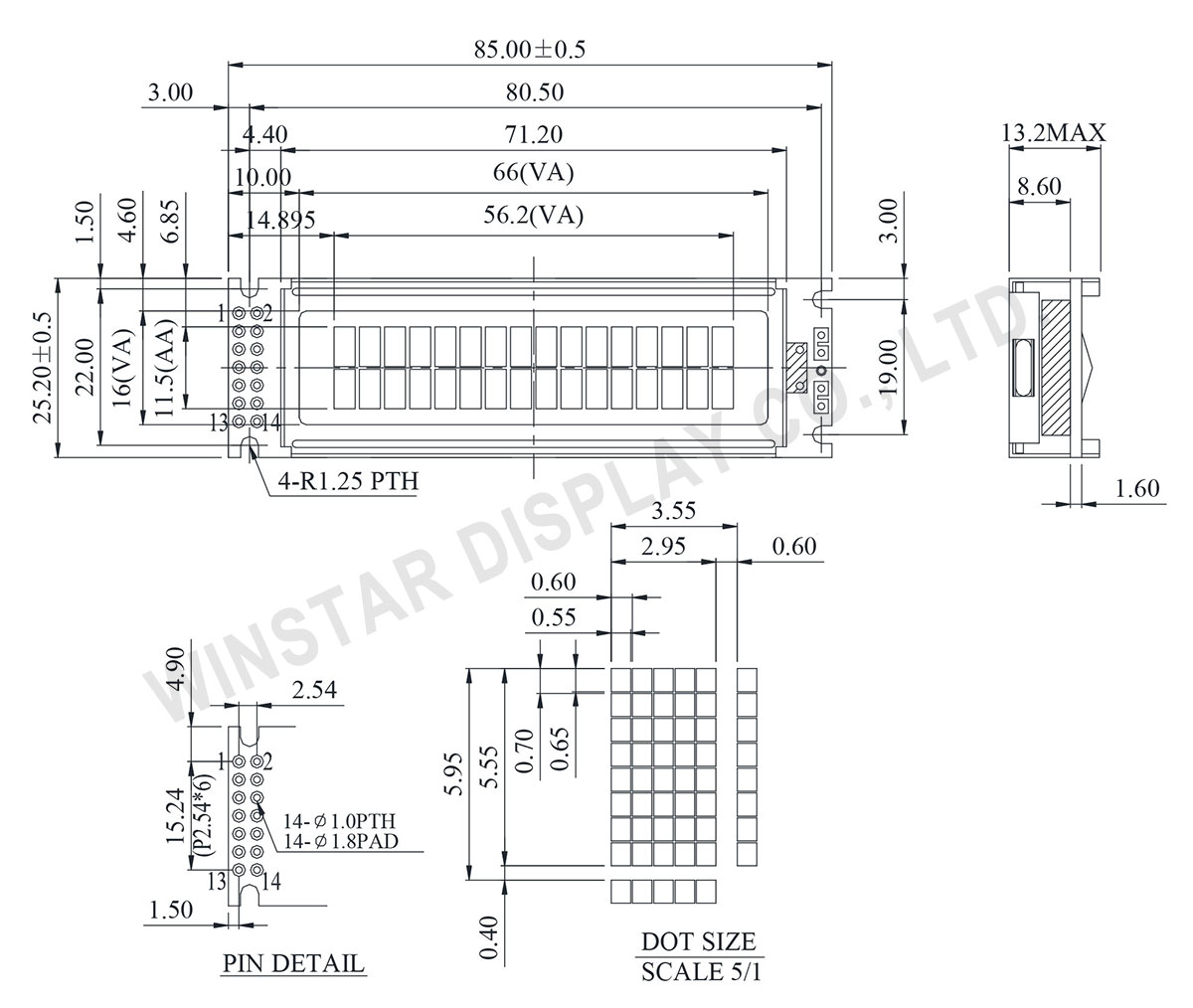 Plan WH1602P